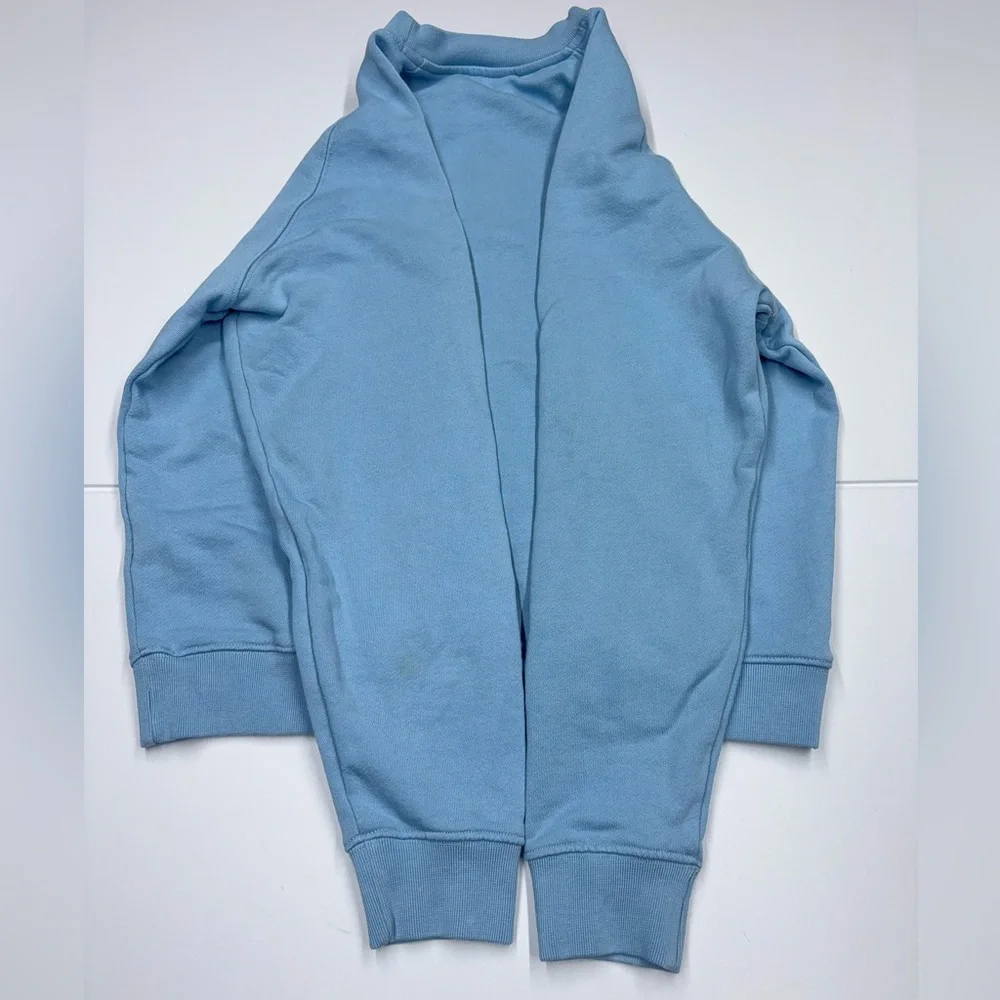Maison Kitsuné x Olympia Le-Tan Oly Coffee Fox Classic Sweatshirt Blue Size M - Picture 9 of 13